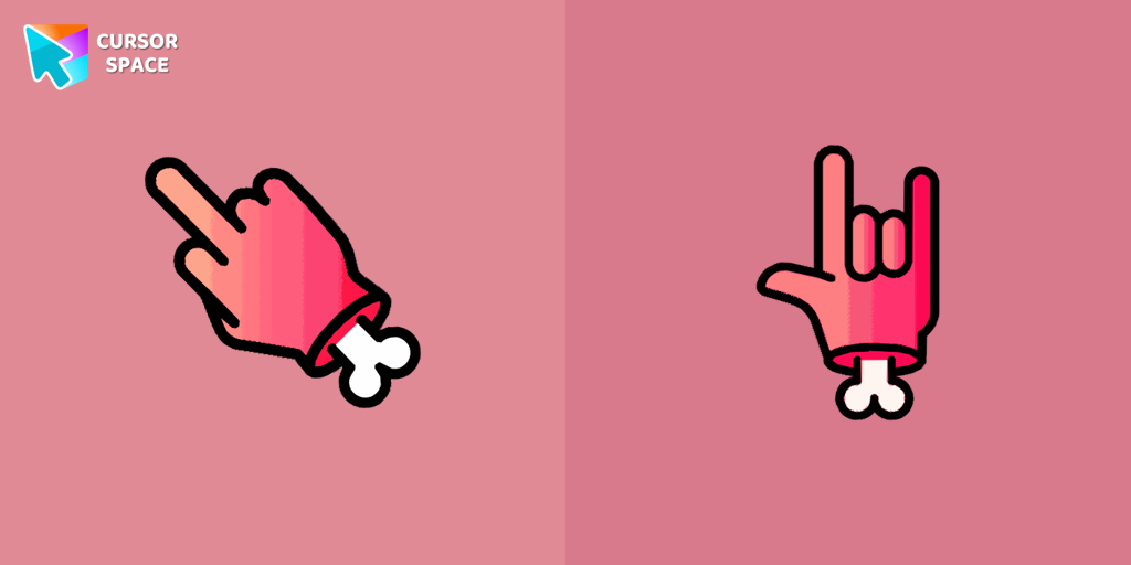 Custom Cursor Zombie Red Hand